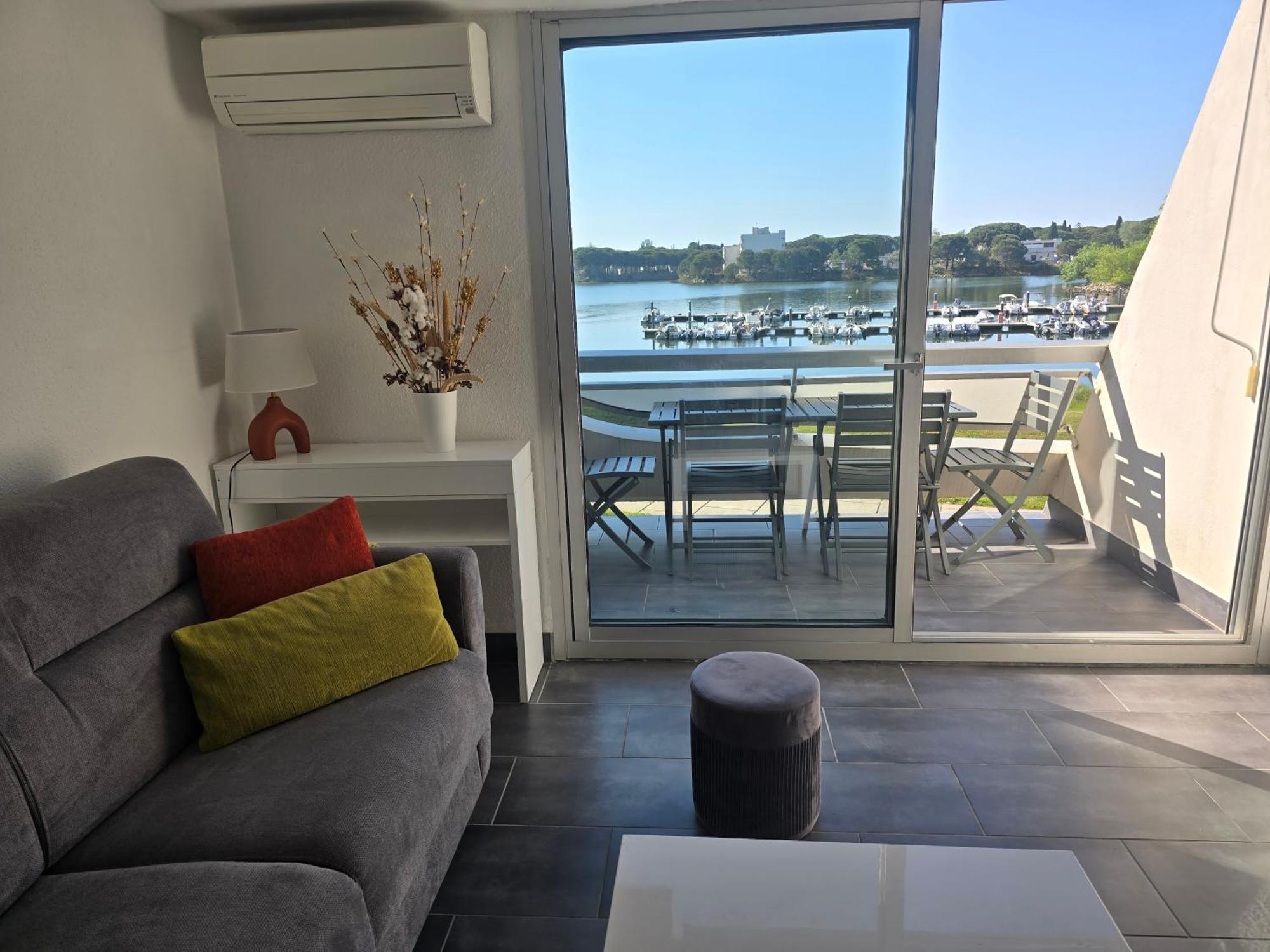 L'Olympe Vue Lac Parking Clim Wifi - Rossiconciergerie - Linge Inclus La Grande Motte Exterior foto